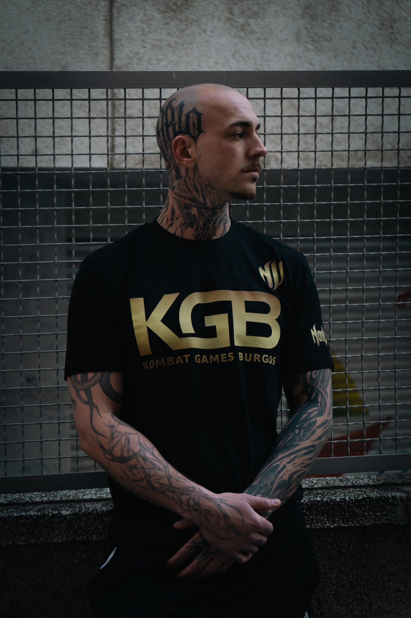 CAMISETA "NV x KGB" NEGRA