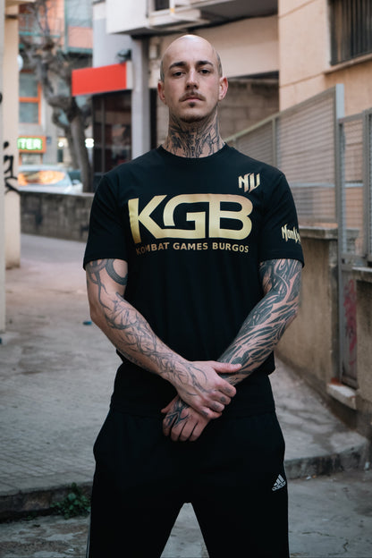 CAMISETA "NV x KGB" NEGRA