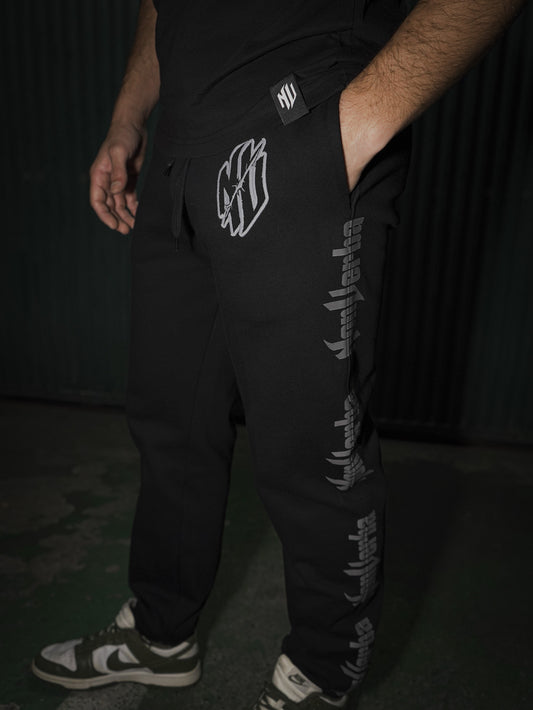 JOGGERS "STILLNESS" NEGROS