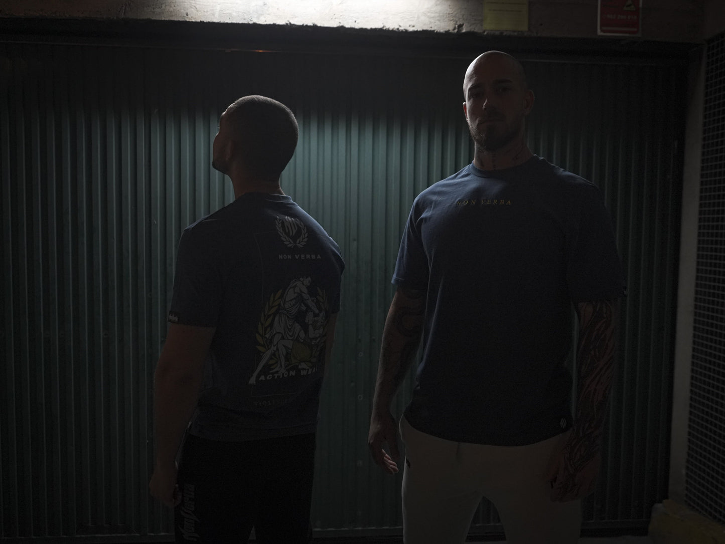 CAMISETA "GLADIATOR" AZUL