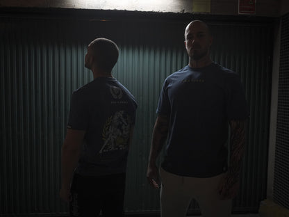 CAMISETA "GLADIATOR" AZUL