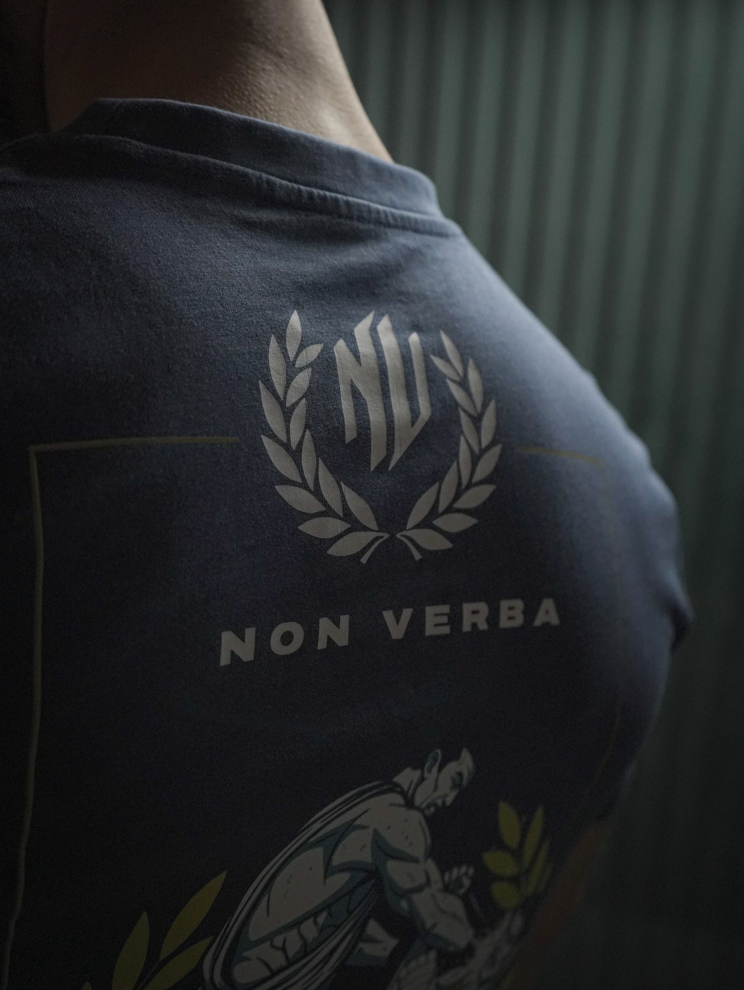 CAMISETA "GLADIATOR" AZUL