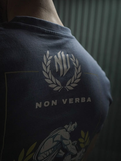 CAMISETA "GLADIATOR" AZUL