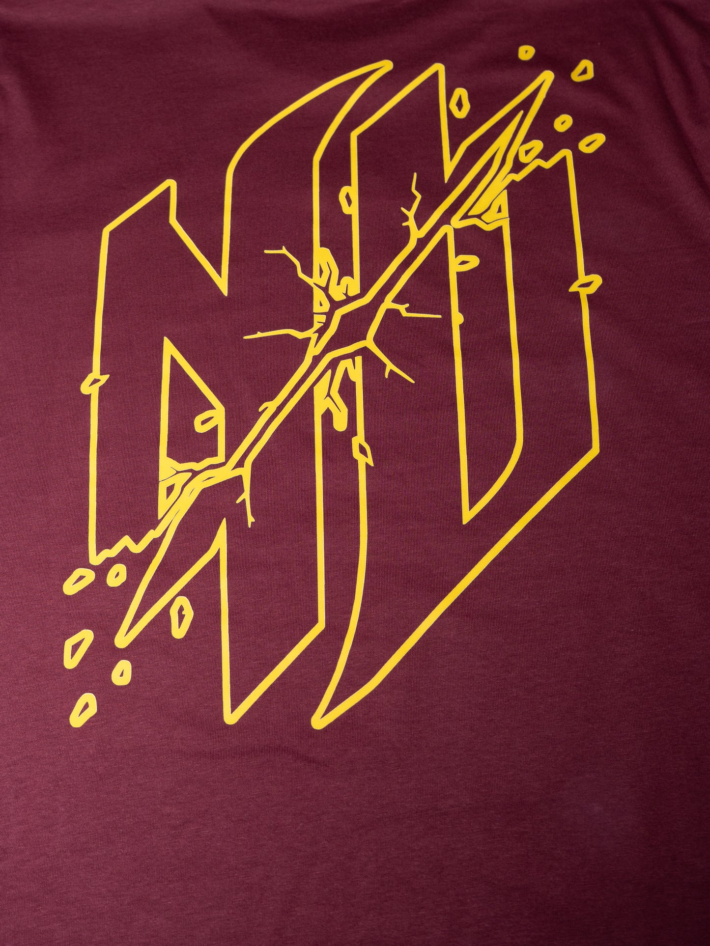 CAMISETA "BLOODY" GRANATE + CAMISETA "BALACLAVA" BLANCA/AZUL