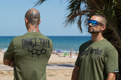 CAMISETA "DON'T TALK" VERDE