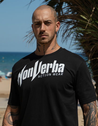 CAMISETA "SILENT HUSTLE" NEGRA